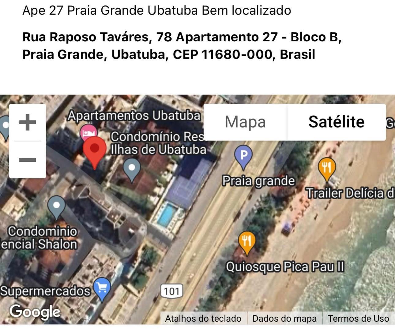Apartamento Ape 27 Grande Bem Localizado Ubatuba